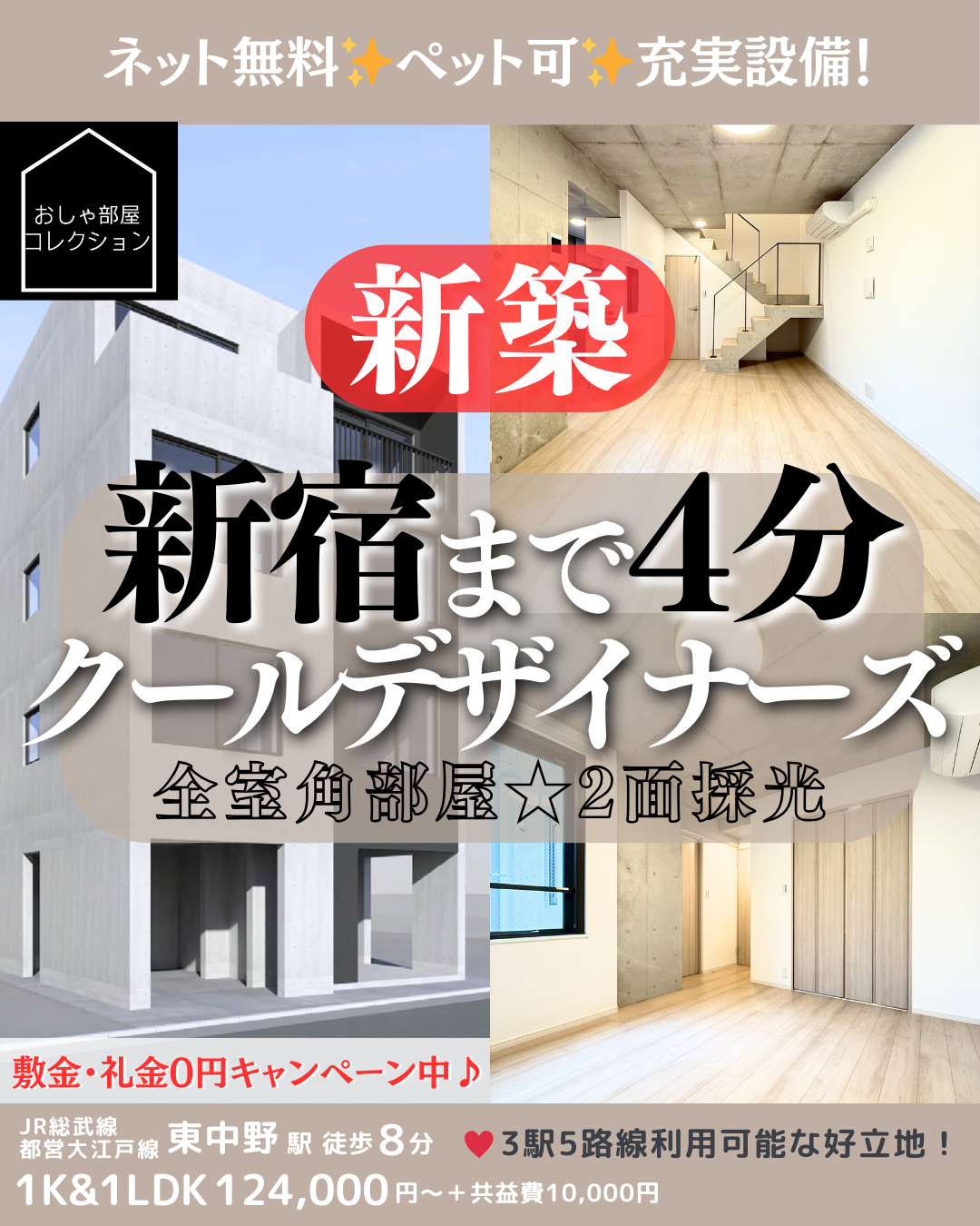 Beレジデンス北新宿